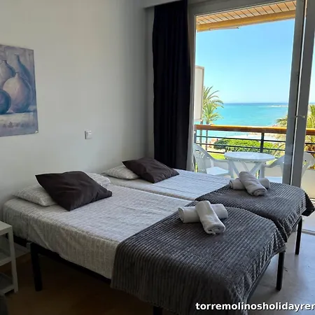 Casa Angeles - Terraza Y Vista Al Mar 公寓 托雷莫利诺斯
