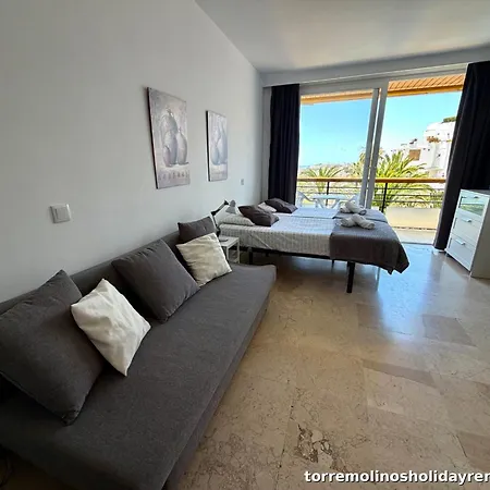 Casa Angeles - Terraza Y Vista Al Mar 公寓 托雷莫利诺斯
