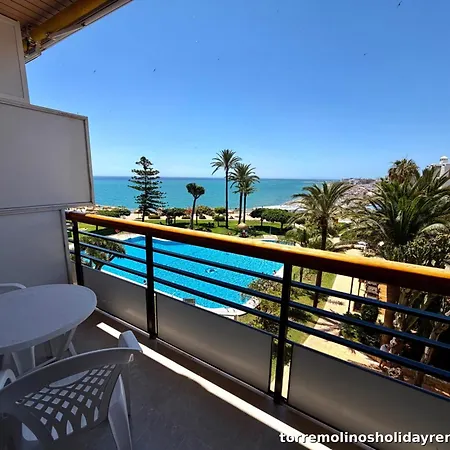 Casa Angeles - Terraza Y Vista Al Mar 公寓 托雷莫利诺斯